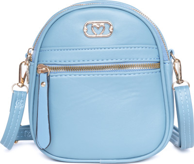 santorini Blue Sling Bag Mini Sling Bag for Women & Girls Stylish Everyday Travel Sling Purse