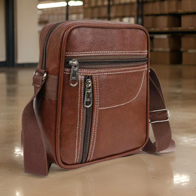 JairaJ Brown Sling Bag Men Sling Bag extra large