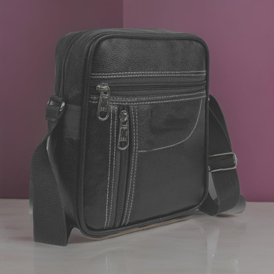 JairaJ Black Sling Bag Men Sling Bag extra large