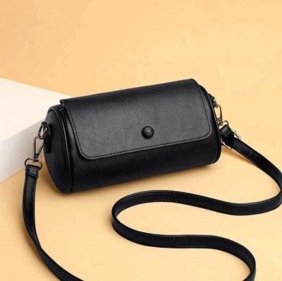 Shahin enterprises Black Sling Bag Black sling bag trendy sling bag