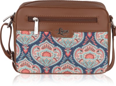 livro Tan Sling Bag Sling Bag Alipo Floral Flourish