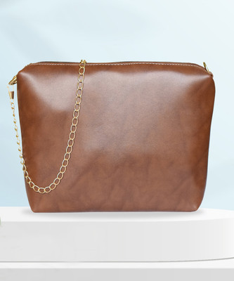 Flossy Fashion Tan Sling Bag FSLING06Brown