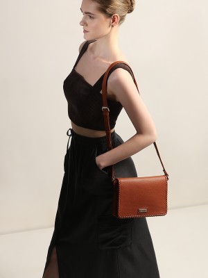 VERO MODA Brown Sling Bag Brown Sling Bag