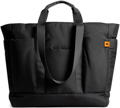 DailyObjects Black Tote Carbon Black Idyll Tote