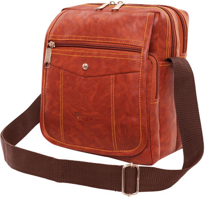 Raylan Tan Shoulder Bag Sling Bag for Men and Women