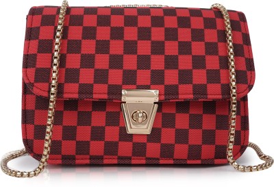 Shining star Red Sling Bag CHESS DABBI RED