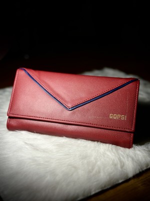 GOPSI Red Sling Bag Purse Customized Wallet for Women | Birthday Anniversary Gift for Girlfriend