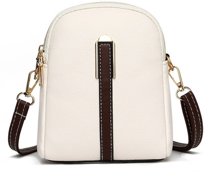 Ruvero White Sling Bag WOMEN/GIRLS/SLING/BAG/WHITE-0016