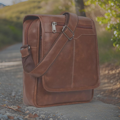 Shivra Tan Sling Bag Men Sling Bag side bag for men(S-11*11)