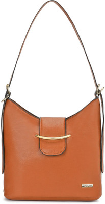 Fastrack Tan Sling Bag Solid