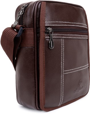 skynext Brown Sling Bag Trendy sling bag