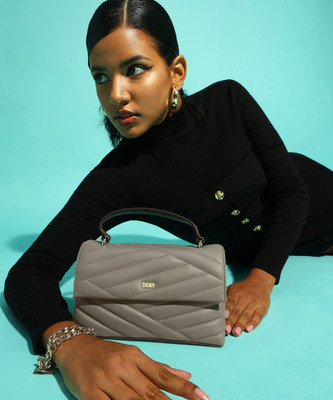 DKNY Grey Sling Bag R31EBX363H2