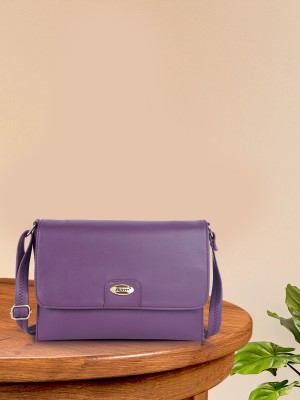 LANCER Purple Sling Bag Casual Unique Design Trendy Side Crossbody Sling Bag For Women