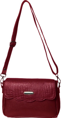 ManatLeather Red Sling Bag ML-119-Green
