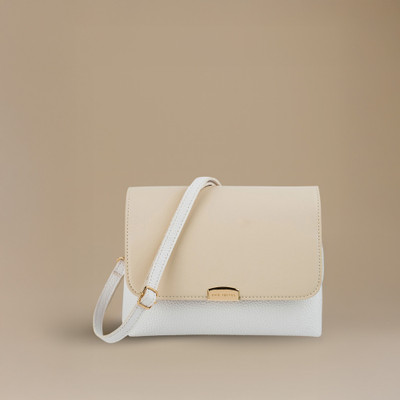 LINO PERROS White Sling Bag Avril