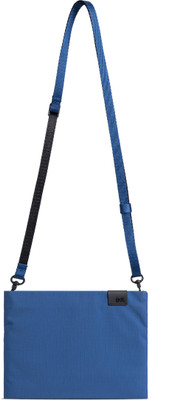 DailyObjects Blue Sling Bag Sand Pivot Expandable Crossbody - Medium