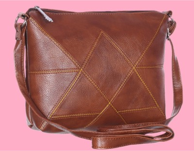 blubags Tan Sling Bag BB--001-LADIES_LIGHT_BROWN_SLING_21