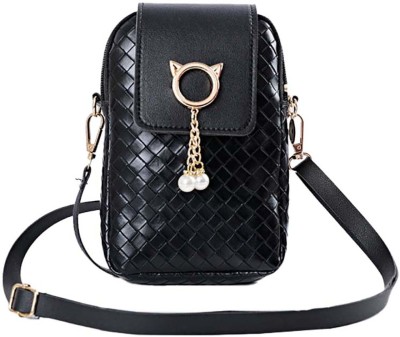 SYGA Black Sling Bag Mobile Phone Bag Ladies Bags Ladies Shoulder Bag Small Bag