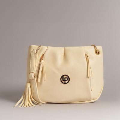 LINO PERROS Beige Sling Bag LWSL00434BEIGE