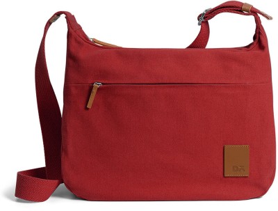 DailyObjects Red Sling Bag Crimson Red March Crossbody Bag Large