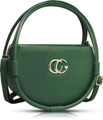 Skorpio Green Sling Bag Round Shape Latest Design