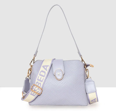 ESBEDA Purple Sling Bag Texture Structured Sling Bag