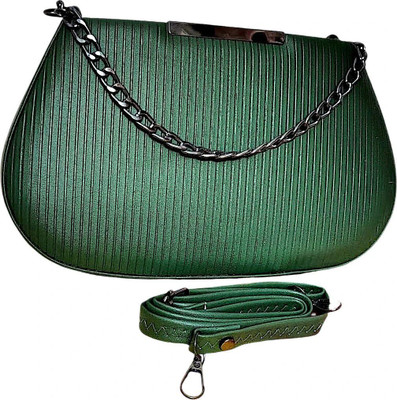 Khushi's collections Green Sling Bag Khushi_Green Bag_01