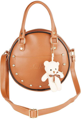 SHAMRIZ Tan Sling Bag Girls Sling Bag
