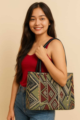 TRAXLE Multicolor Tote GIrls Exotic Multicolor Tote Bag
