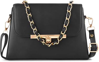 Skorpio Black Sling Bag Women Sling Bag