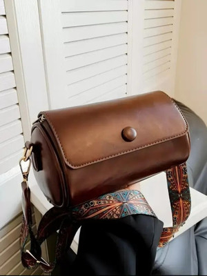 EVOLIC Brown Sling Bag Brown Women Sling Bag Yaz Onyx