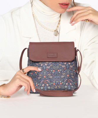 ZOUK Multicolor Sling Bag Kashmir Royals Flap Sling Bag