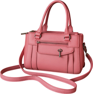 FLIKKER Pink Sling Bag Stylish Crossbody Shoulder Sling Bags Women Side Purse for Girls (Pack of: 1)