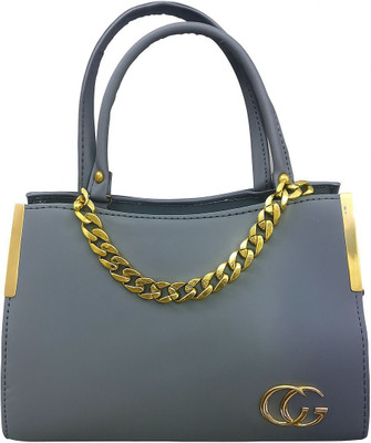 UROWEAR Grey Hobo (GREY)Premium Tote Bag with Golden Accents