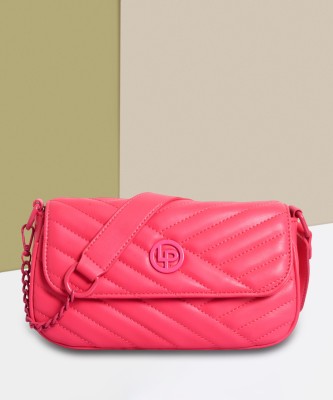 LINO PERROS Pink Shoulder Bag Fuschia Shoulder Bag