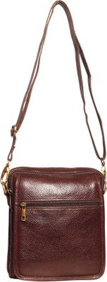 jkl Brown Sling Bag ML-140-Brown-Men