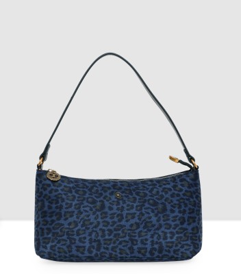 ESBEDA Blue Sling Bag Leopard Print Sling Bag