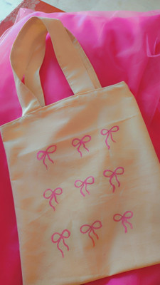 Kapalika store Pink Tote Bow bag