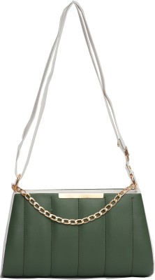 DESENCE Green Sling Bag Classic and trendy sling bag