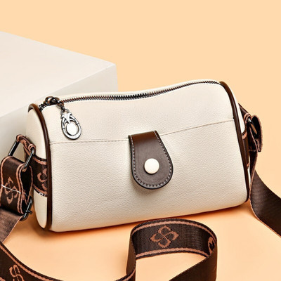 Diva Dale White Sling Bag Trendy Stylish Spacious Broad Strap Casual