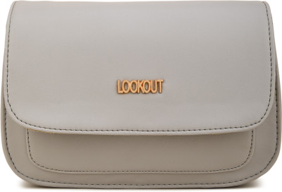 Lookout Fashion Grey Sling Bag Women Handbag Shoulder Sling Bags