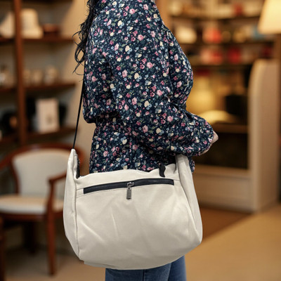 Craveforit Beige Sling Bag Stylish trendy crossbody sling bag