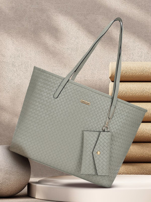 Fastrack Grey Shoulder Bag Textured