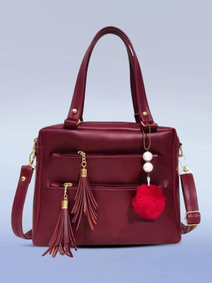 Clutches Maroon Sling Bag B1