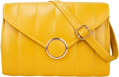 ALIZA Yellow Sling Bag Elegant Classic SLING BAG for women and girls