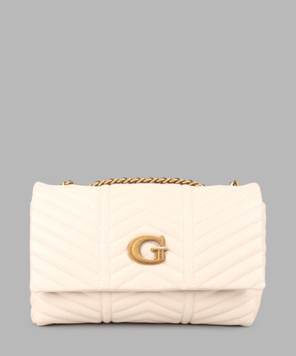 GUESS Beige Sling Bag QB897621-STO