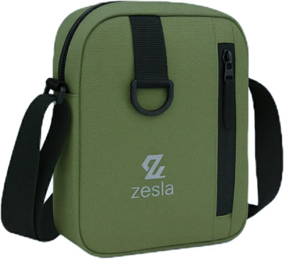 zesla Green Sling Bag Small Crossbody
