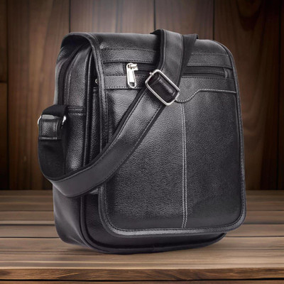 JairaJ Black Sling Bag Men Sling Bag extra large