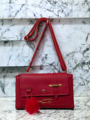 AARFA ENTERPRISES Maroon Sling Bag IJ