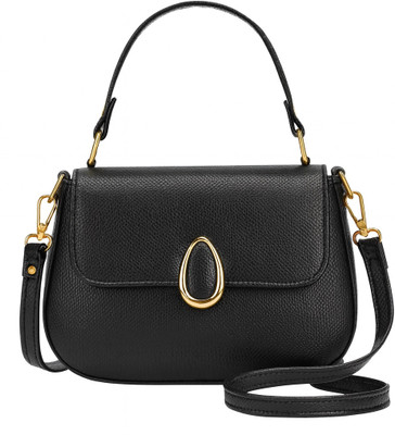 REDIAL Black Sling Bag Premium Casual & Party Wear Shoulder Bag